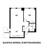 Spacious 1br At Downtown With Balcony * Tampere